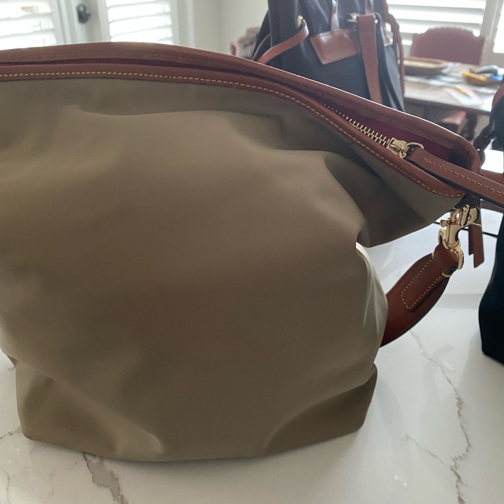 Dooney and Bourke Nylon small hobo cross body purse - Picture 5 of 6